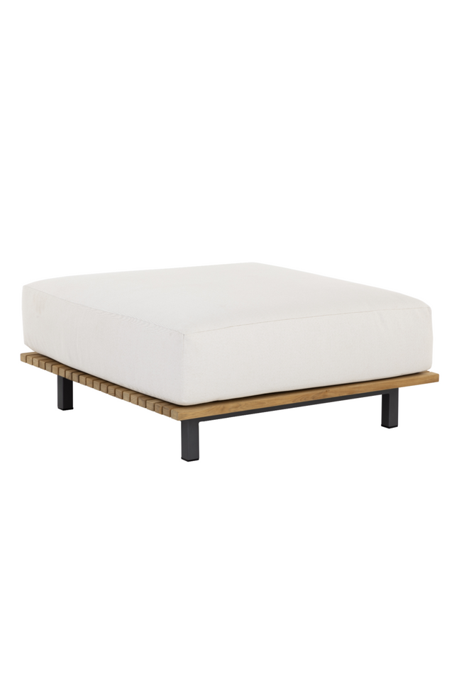 Modern European furniture - Wood Base Upholstered Ottoman - www.oroa.com