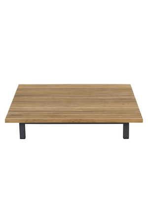   Modern European furniture - Slatted Teak Indoor/Outdoor Coffee Table - www.oroa.com | Oroa.com