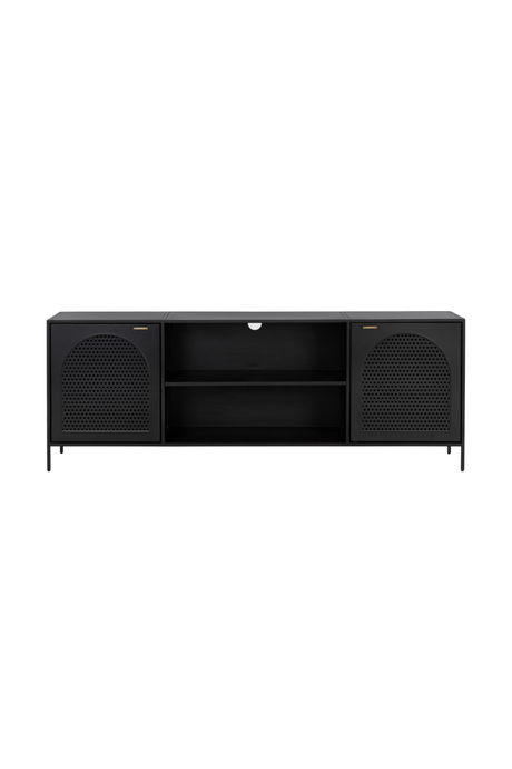   Modern European furniture - Black Metal Storage Cabinet - www.oroa.com | Oroa.com