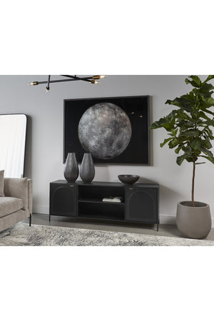   Modern European furniture - Black Metal Storage Cabinet - www.oroa.com | Oroa.com