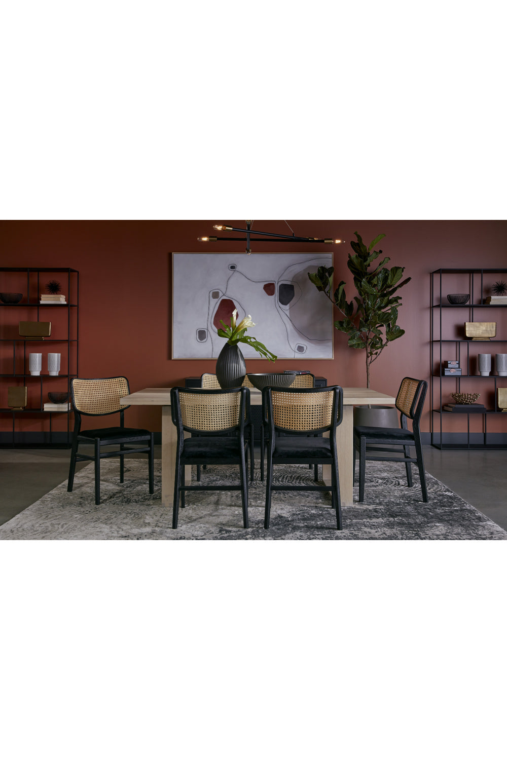   Modern European furniture - Black Perforated Metal 3-Door Sideboard - www.oroa.com | Oroa.com