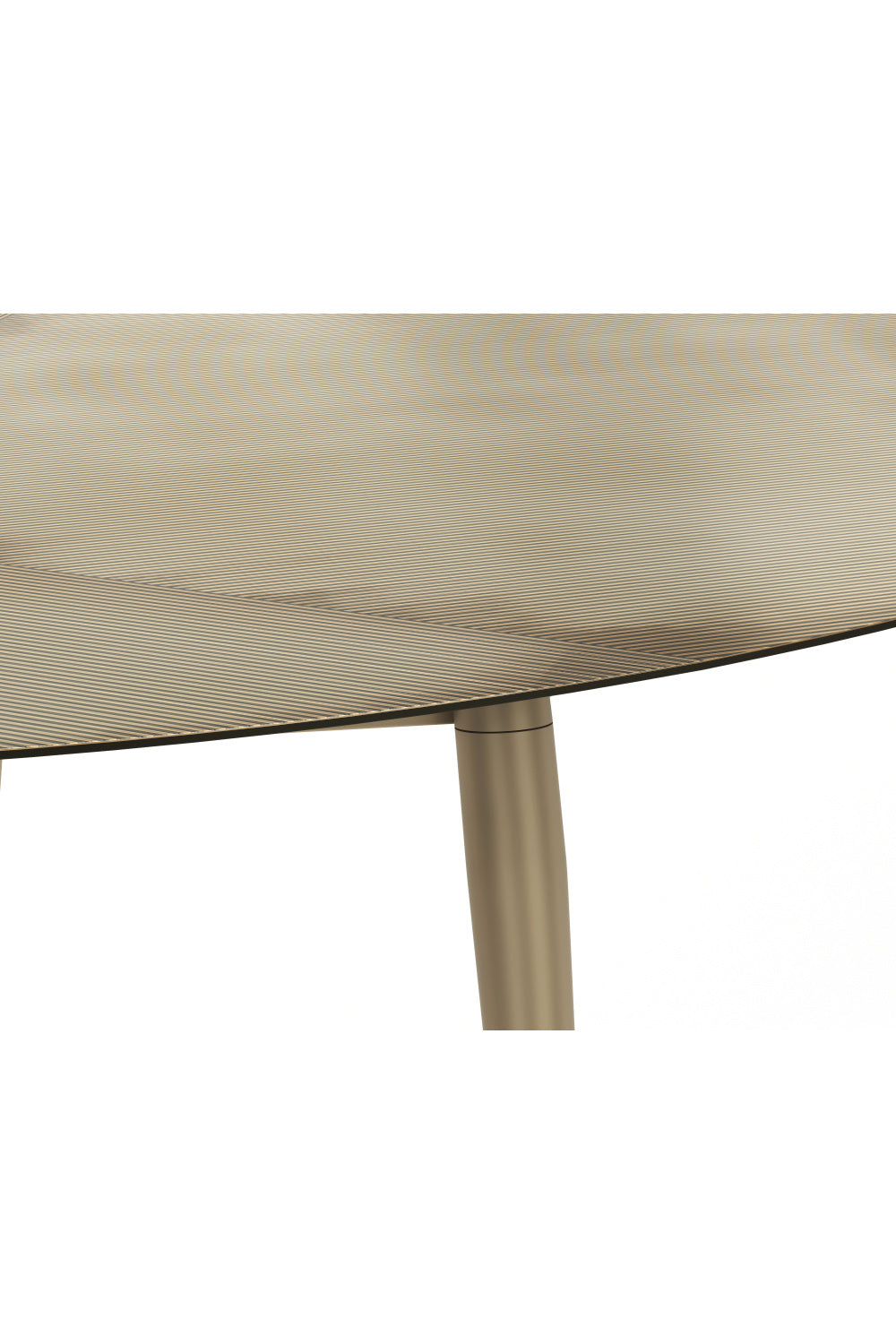   Modern European furniture - Oval Antique Brass Coffee Table - www.oroa.com | Oroa.com