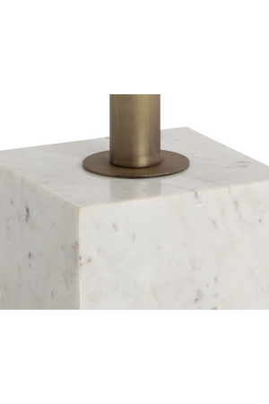   Modern European furniture - Antique Brass Marble Bistro Table - www.oroa.com | Oroa.com