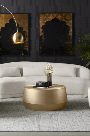   Modern European furniture - Etched Aluminum Coffee Table - www.oroa.com | Oroa.com