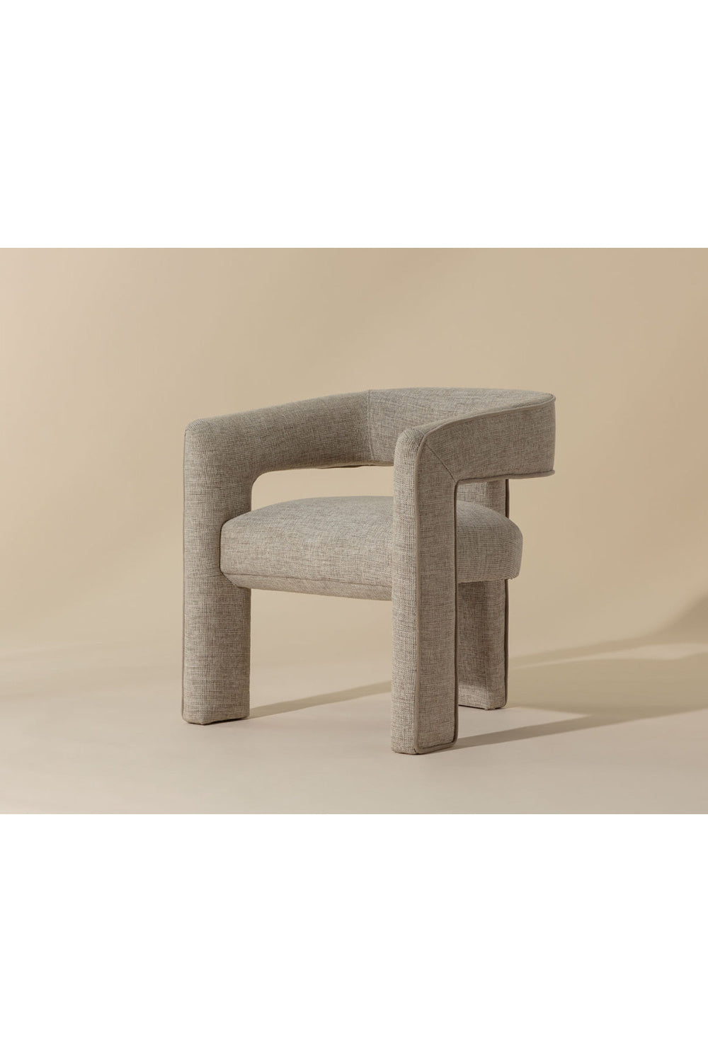 Modern European furniture - Beige Modern Dining Chair - www.oroa.com