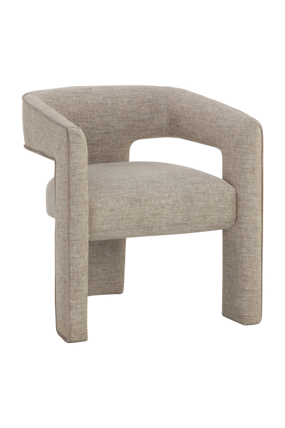 Modern European furniture - Beige Modern Dining Chair - www.oroa.com