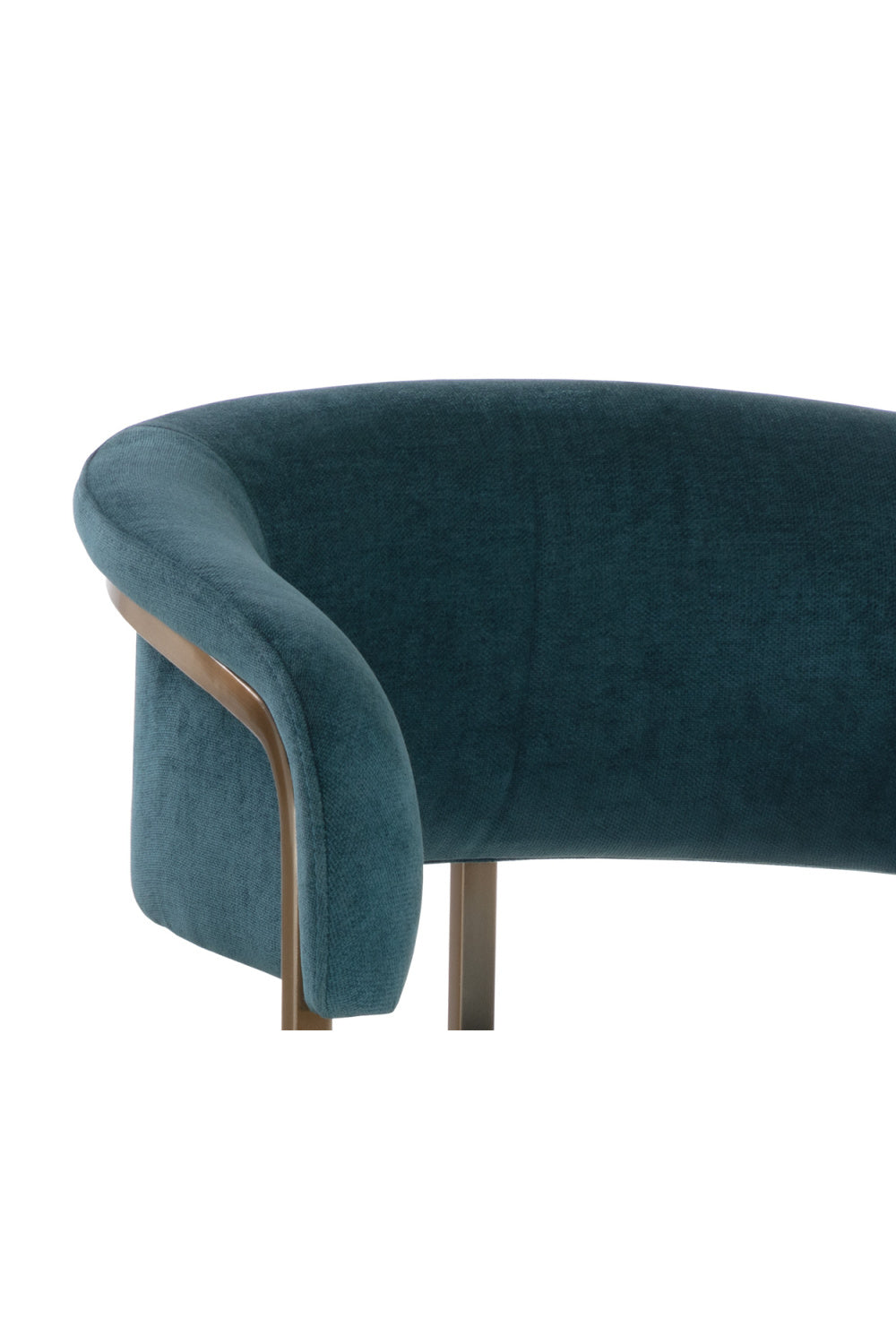 Modern European furniture - Blue Cantilevered Counter Stool - www.oroa.com