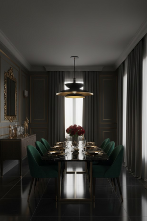 Black Tiered Pendant Light | Splendido Timea | Oroa.com