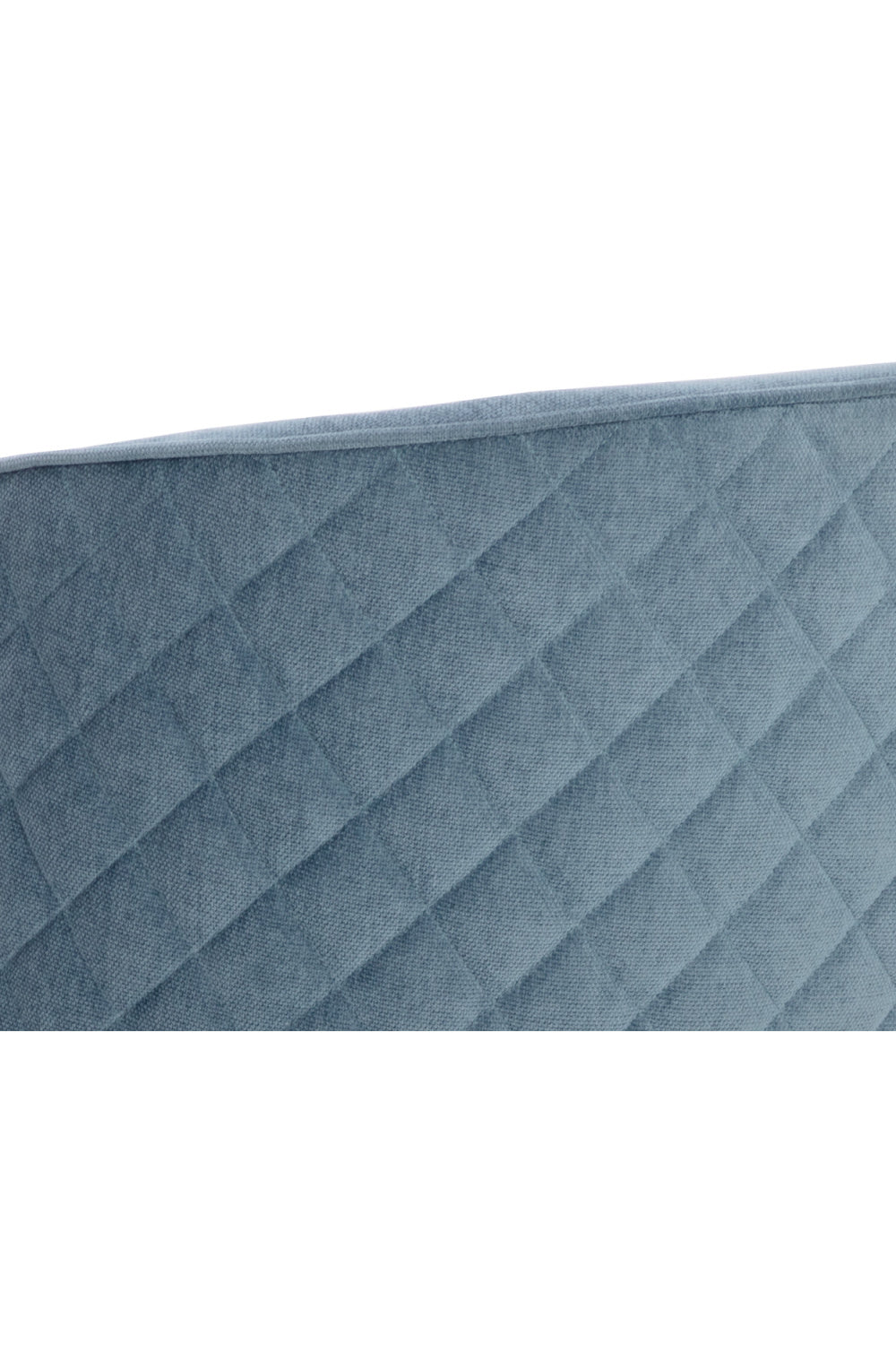 Diamond-Stitched Blue Counter Stool | Splendido Cornella | Oroa.com