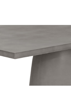 Modern European furniture - Gray Indoor/Outdoor Dining Table - www.oroa.com