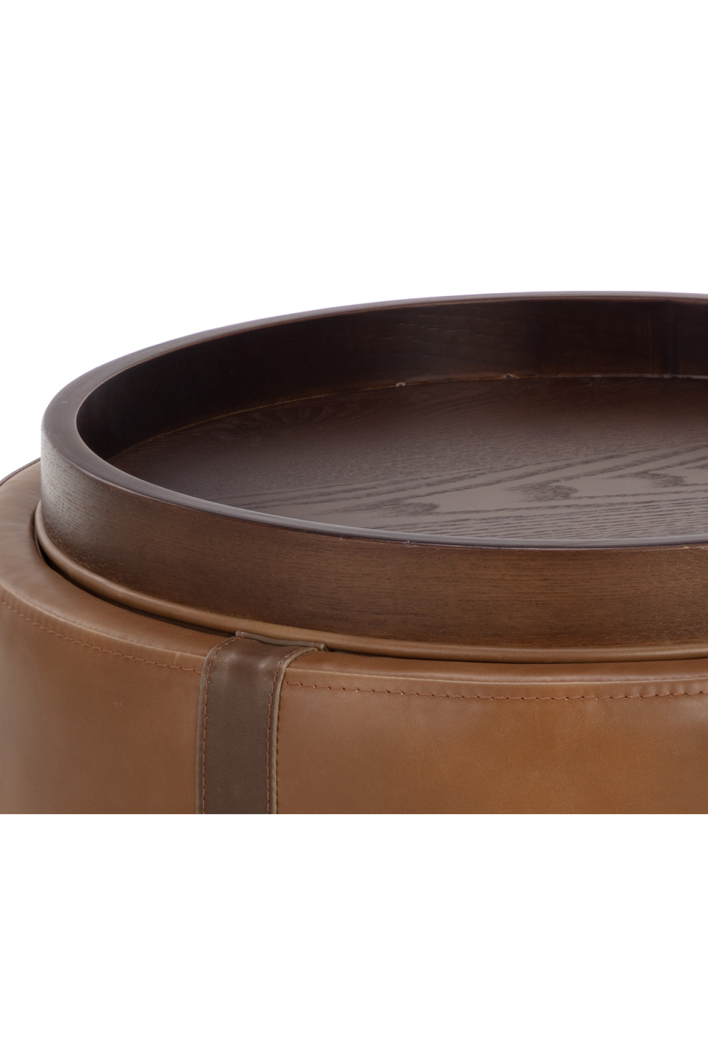 Round Storage Ottoman | Splendido Borelli | Oroa.com