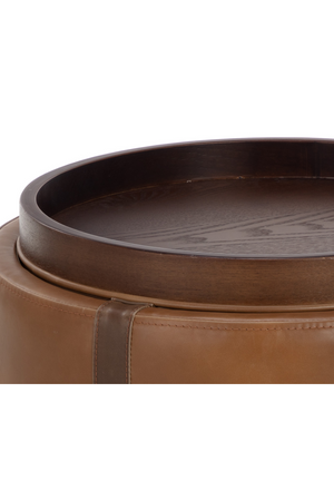 Round Storage Ottoman | Splendido Borelli | Oroa.com