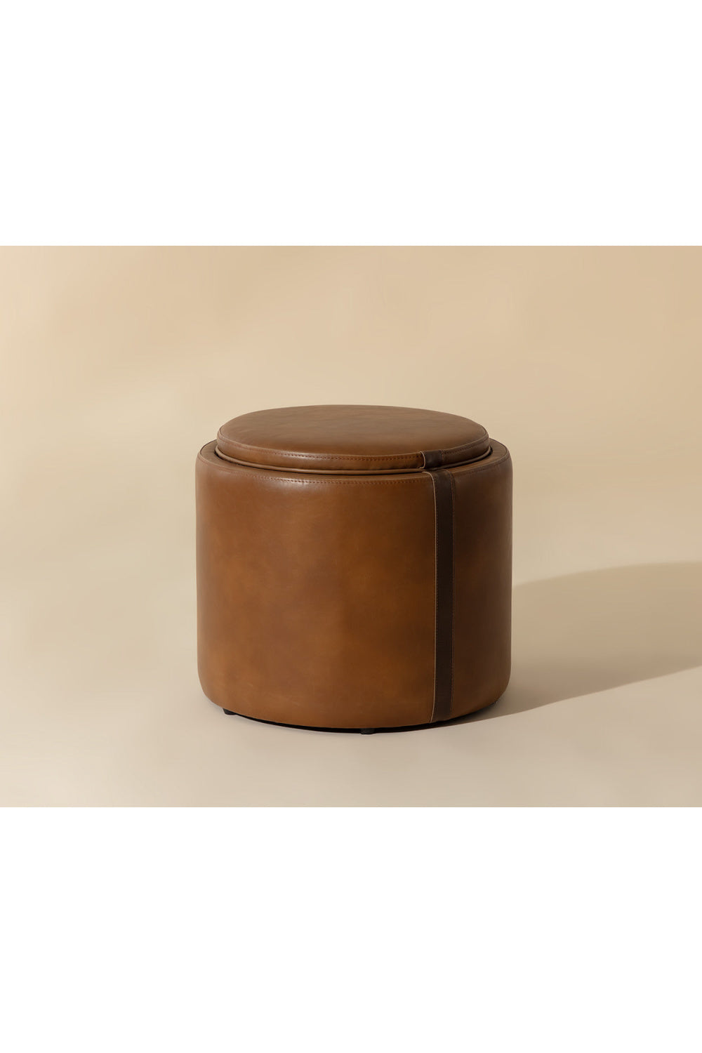 Round Storage Ottoman | Splendido Borelli | Oroa.com