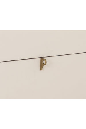 Modern European furniture - Cream Wood 2-Drawer Nightstand - www.oroa.com