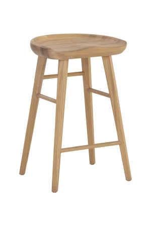 Modern European furniture - Wooden Counter Stool - www.oroa.com