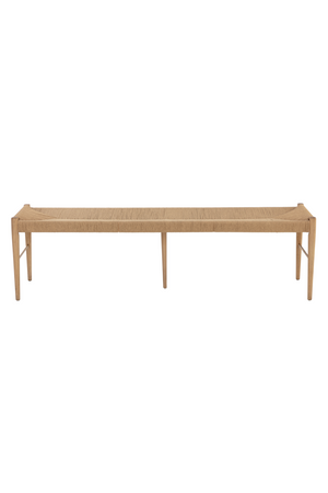 Modern European furniture - Natural Rope Bench - www.oroa.com