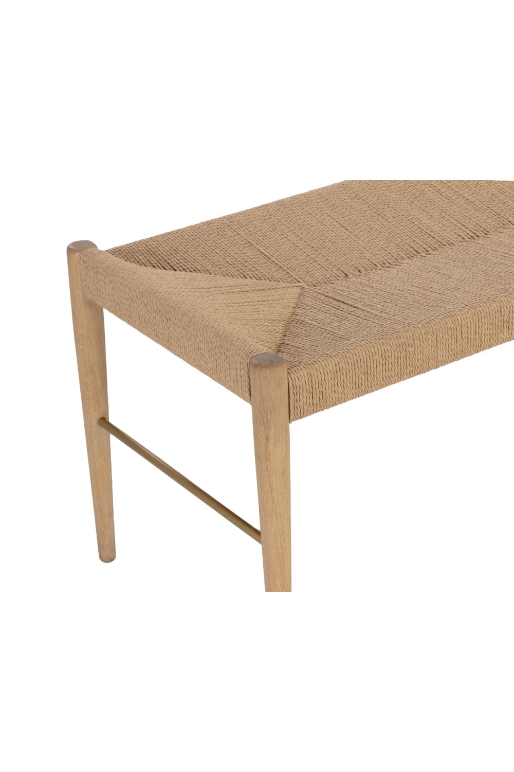 Modern European furniture - Natural Rope Bench - www.oroa.com