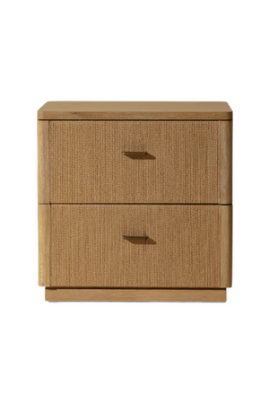 Modern European furniture - Rope Wrapped 2-Door Nightstand - www.oroa.com