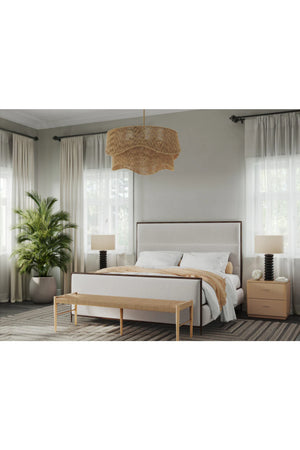Modern European furniture - Rope Wrapped 2-Door Nightstand - www.oroa.com