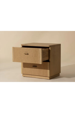 Modern European furniture - Rope Wrapped 2-Door Nightstand - www.oroa.com