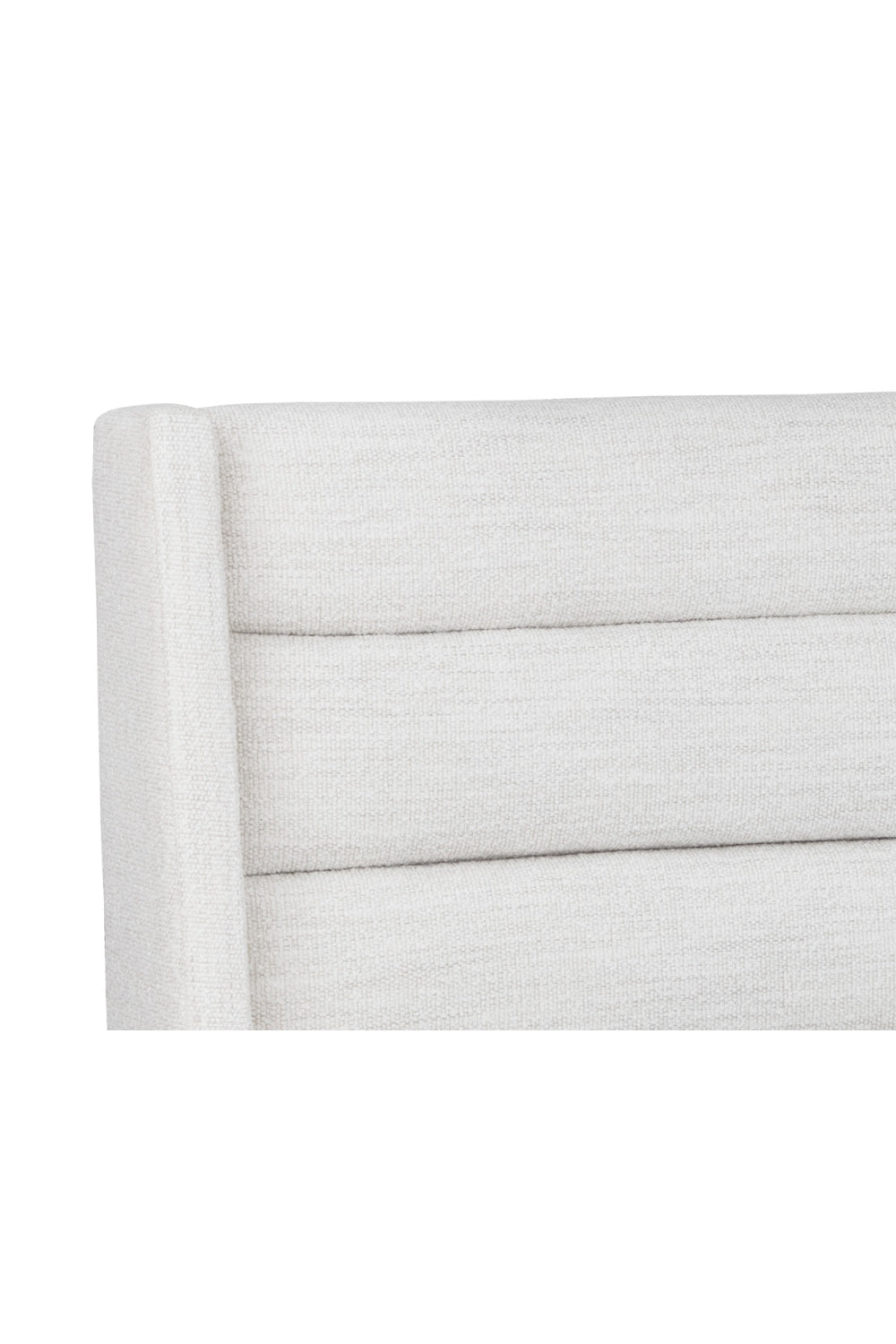 Modern European furniture - White Vertical-Tufted Queen Bed - www.oroa.com