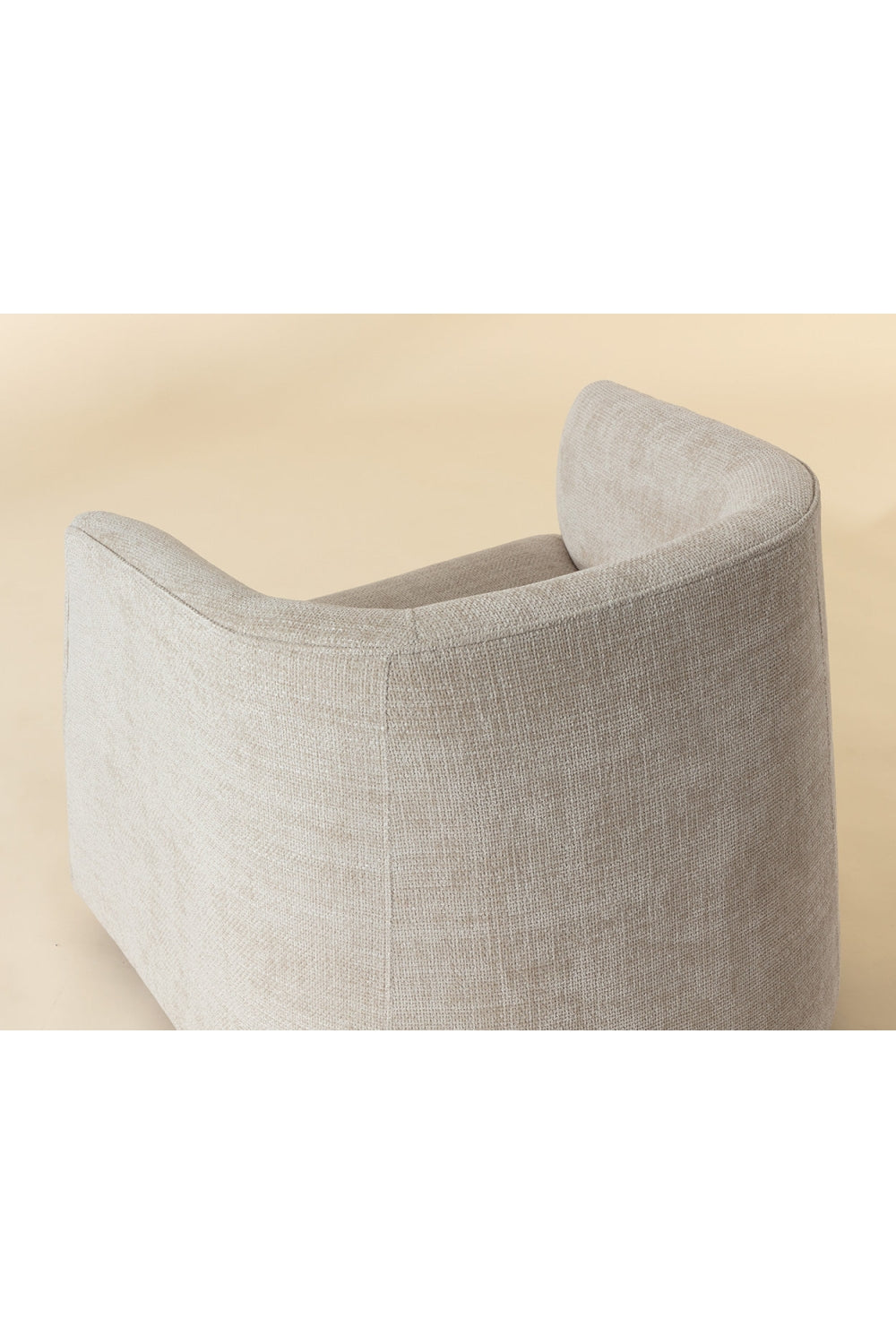 Modern European furniture - Curved Back Lounge Chair - www.oroa.com