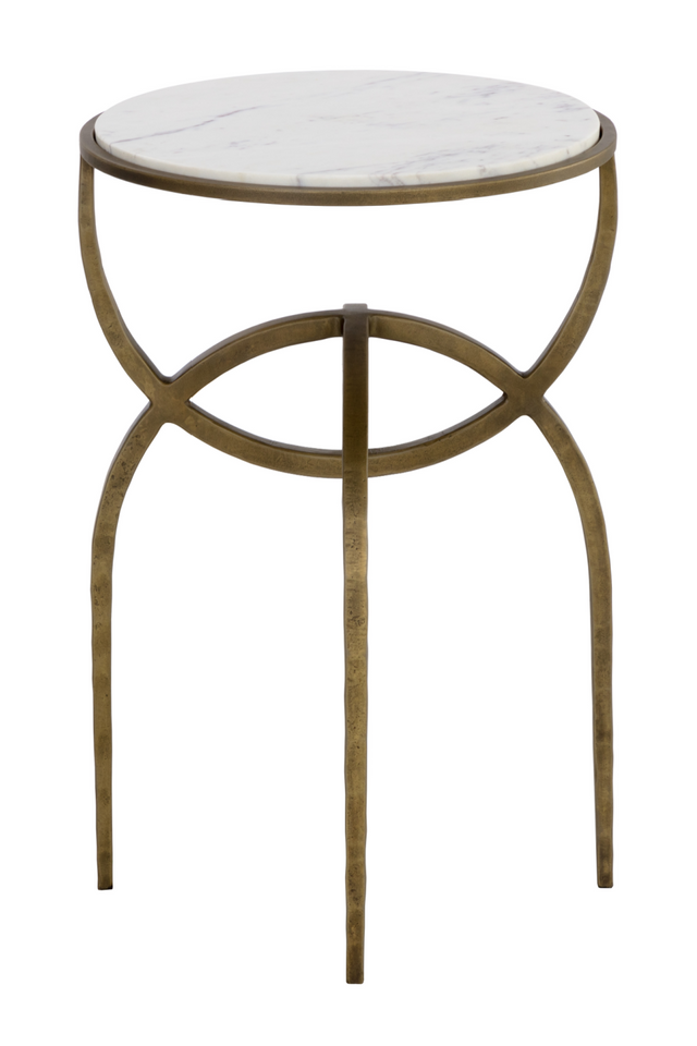 Modern European furniture - Marble Round End Table - www.oroa.com