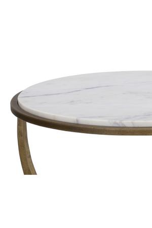   Modern European furniture - Marble Round End Table - www.oroa.com | Oroa.com