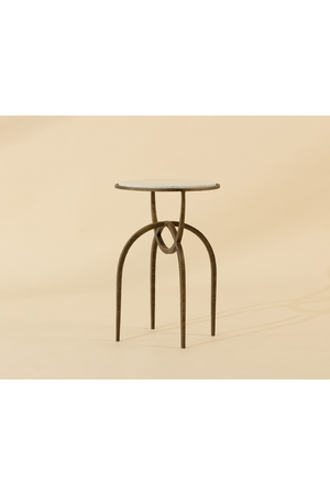   Modern European furniture - Marble Round End Table - www.oroa.com | Oroa.com