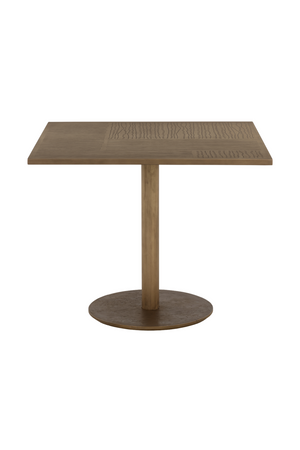 Modern European furniture - Antique Brass Square Bistro Table - www.oroa.com