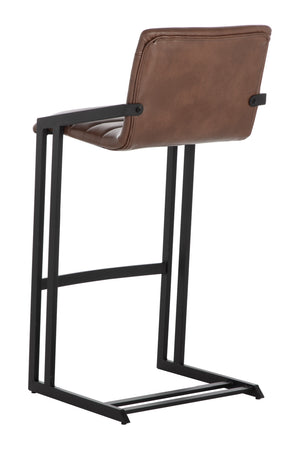 Modern European furniture - Horizontal Channel-Tufted Bar Stools (2) - www.oroa.com