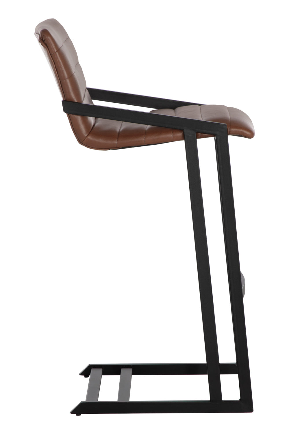 Modern European furniture - Horizontal Channel-Tufted Bar Stools (2) - www.oroa.com