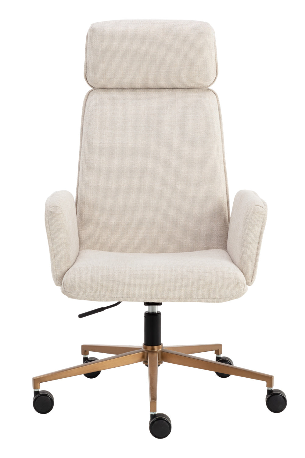 Modern European furniture - Curved Upholstered Office Chair - www.oroa.com