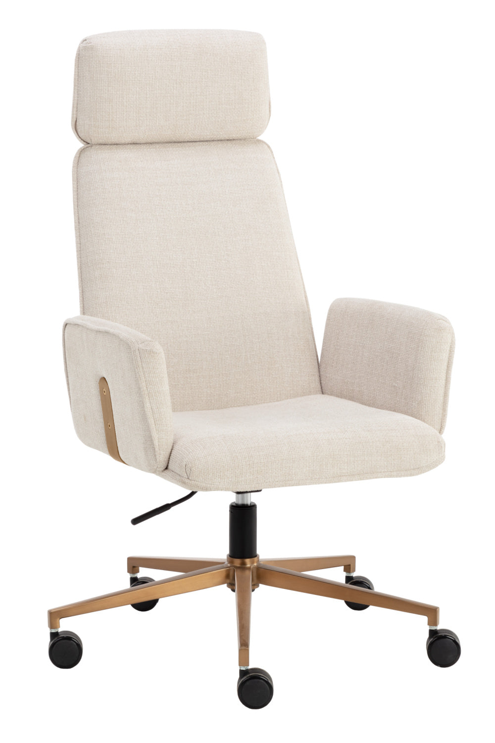 Modern European furniture - Curved Upholstered Office Chair - www.oroa.com
