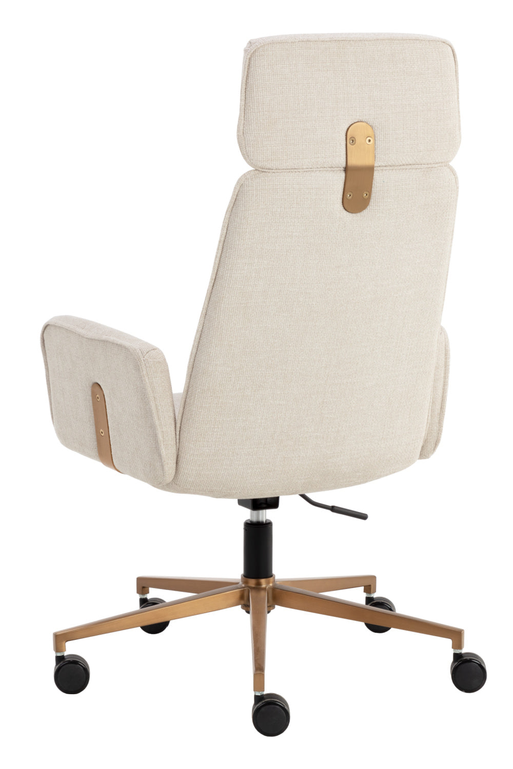Modern European furniture - Curved Upholstered Office Chair - www.oroa.com