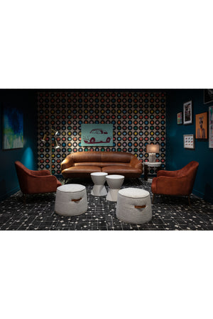   Modern European furniture - Ottoman with Decorative Handles - www.oroa.com | Oroa.com