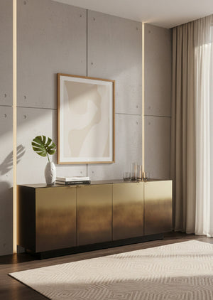   Modern European furniture - Bronze Ombre 4-Door Sideboard  - www.oroa.com | Oroa.com