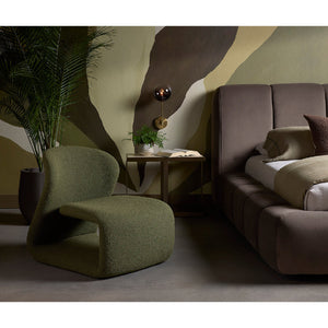   Modern European furniture - Gold Framed Marble Side Table - www.oroa.com | Oroa.com