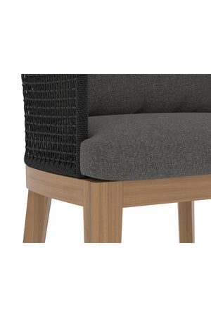 Modern European furniture - Gray Weave Indoor/Outdoor Counter Stool - www.oroa.com