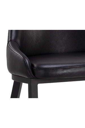 Modern European furniture - Low-Back Leather Look Bar Stool - www.oroa.com