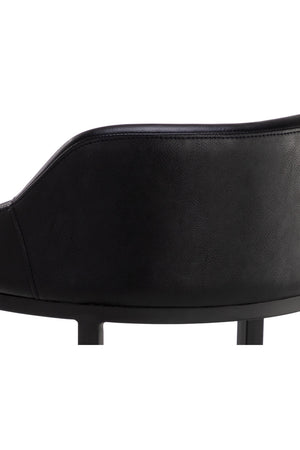 Modern European furniture - Low-Back Leather Look Bar Stool - www.oroa.com