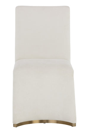   Modern European furniture - Fabric Upholstered Modern Dining Chairs (2) - www.oroa.com | Oroa.com
