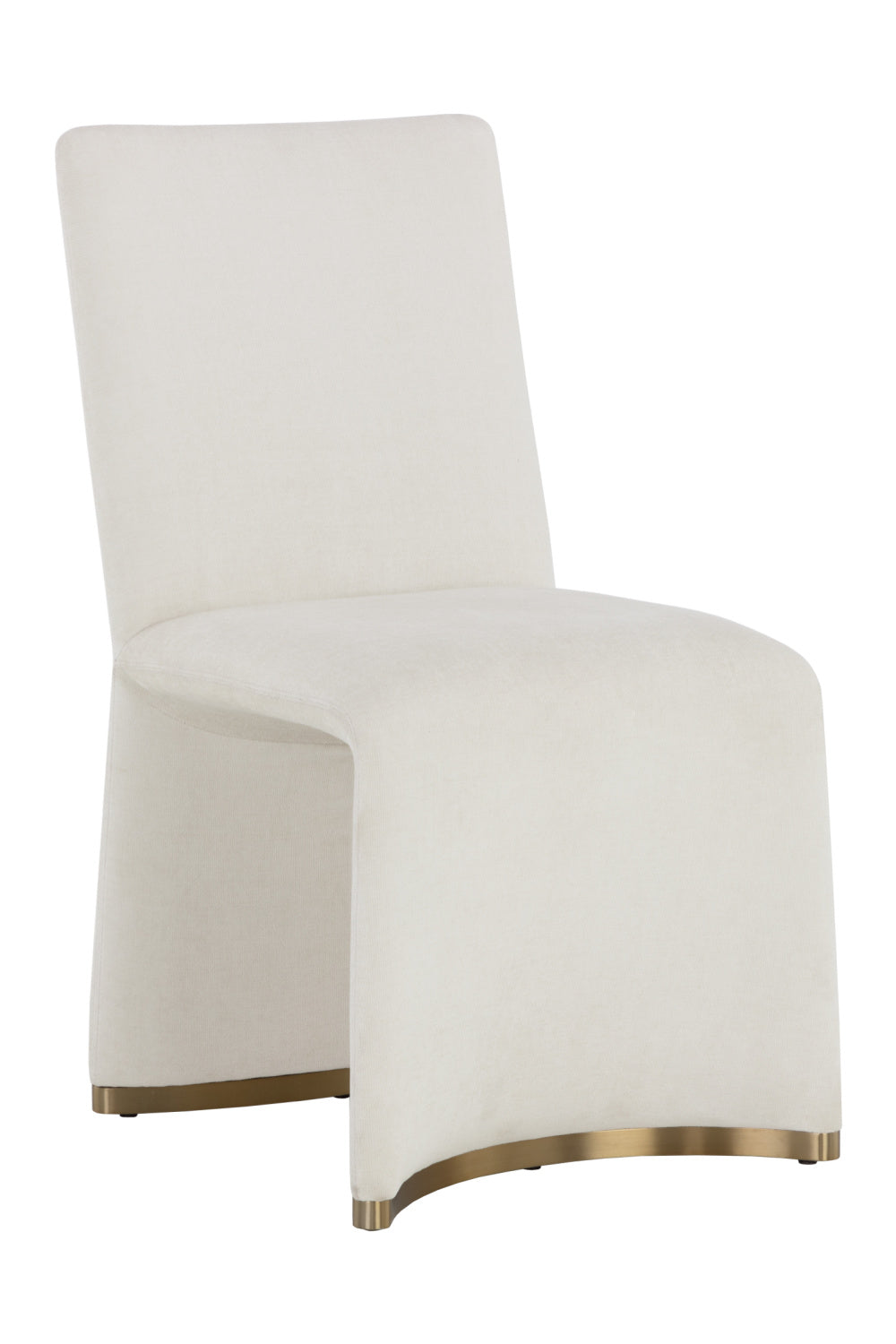   Modern European furniture - Fabric Upholstered Modern Dining Chairs (2) - www.oroa.com | Oroa.com