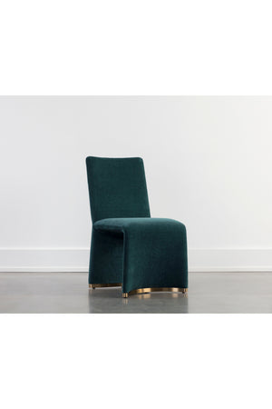   Modern European furniture - Fabric Upholstered Modern Dining Chairs (2) - www.oroa.com | Oroa.com