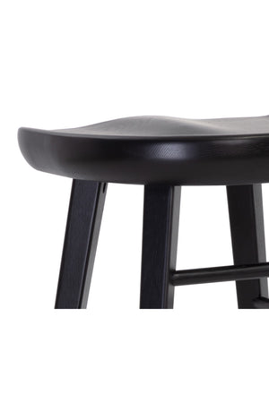 Modern European furniture - Wooden Counter Stool - www.oroa.com