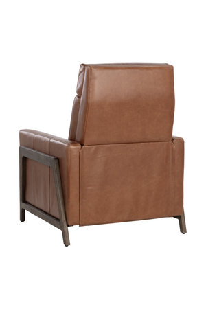 Modern European furniture - Brown Leather Recliner Chair - www.oroa.com