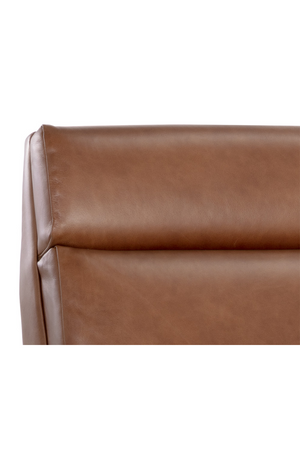 Modern European furniture - Brown Leather Recliner Chair - www.oroa.com