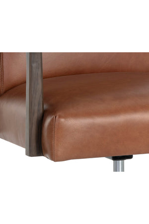 Modern European furniture - High-Back Leather Office Chair - www.oroa.com