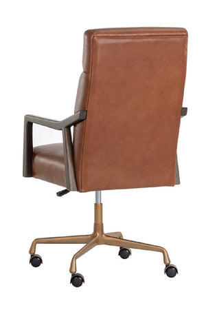 Modern European furniture - High-Back Leather Office Chair - www.oroa.com
