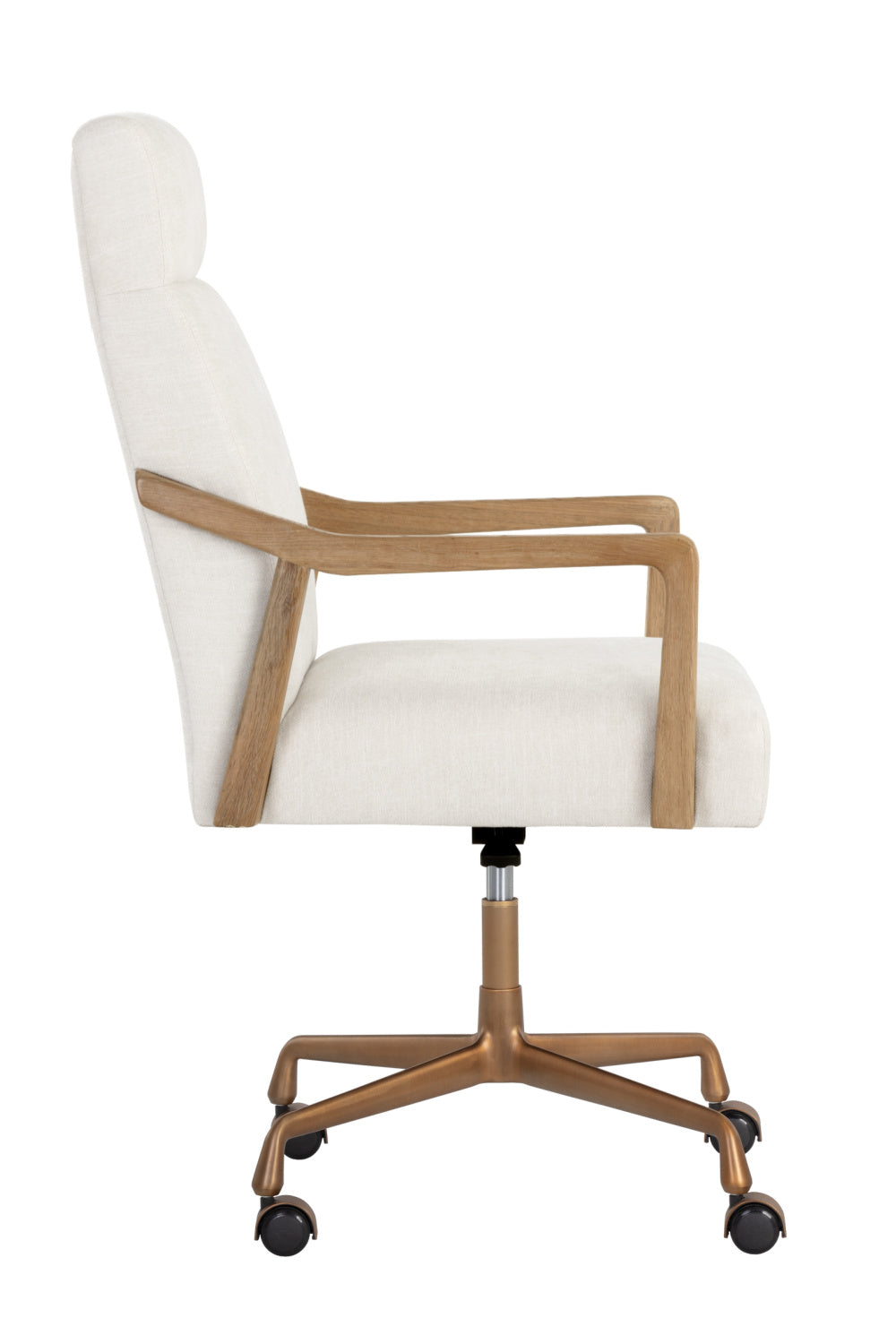 High-Back Ivory Office Chair | Splendido Collin | Oroa.com